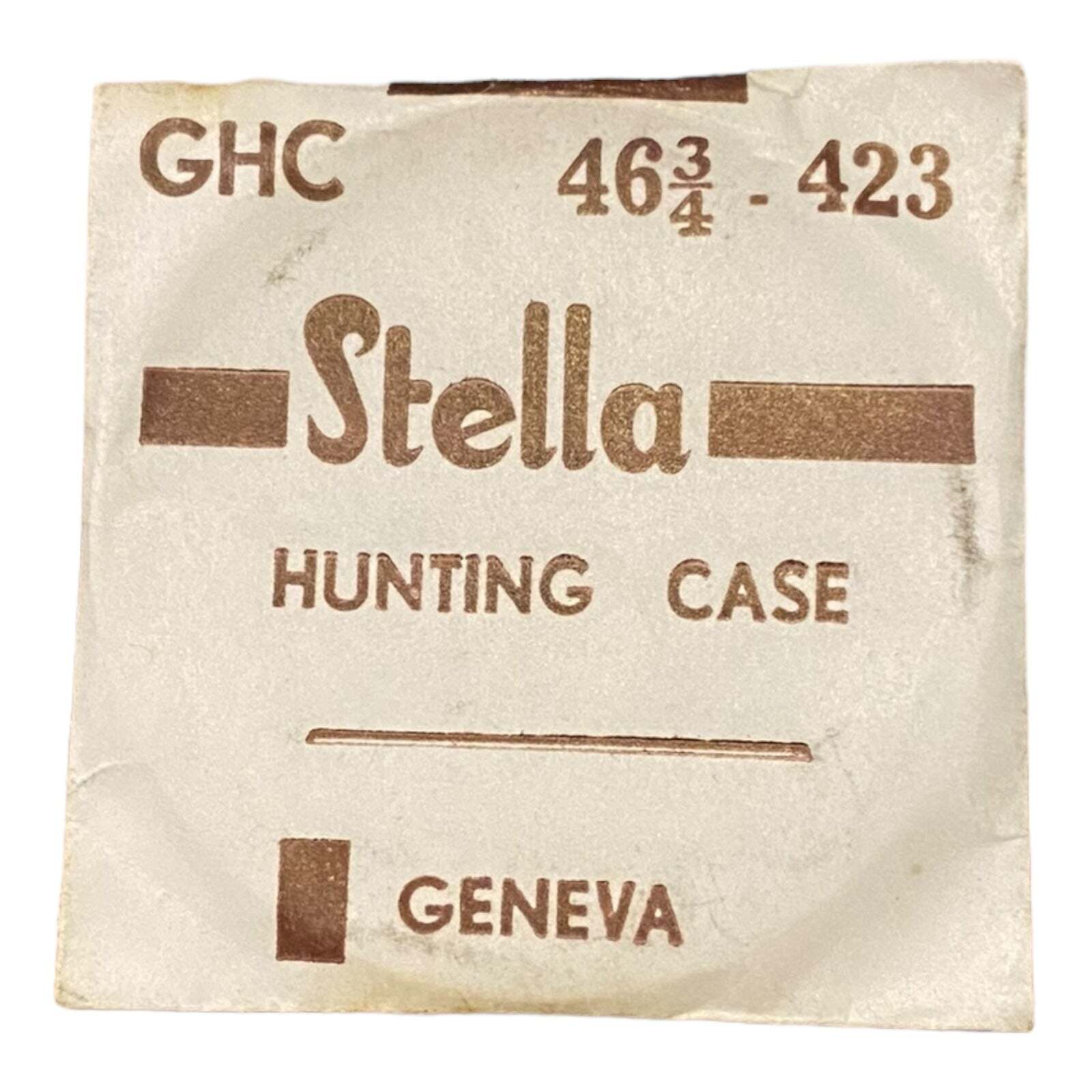 Stella GHC 46 3/4 – 423 Watch Crystal 42.3mm NOS Part Geneva