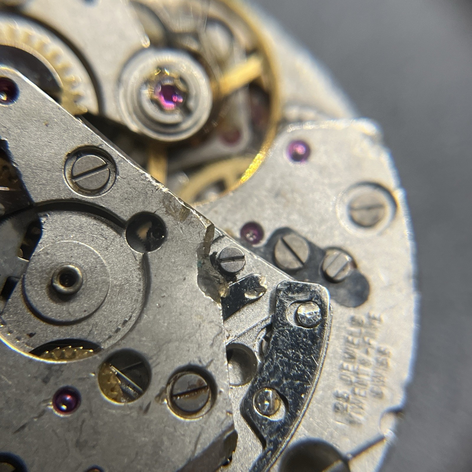 ETA Valjoux 7750 Movement- For Parts (015)