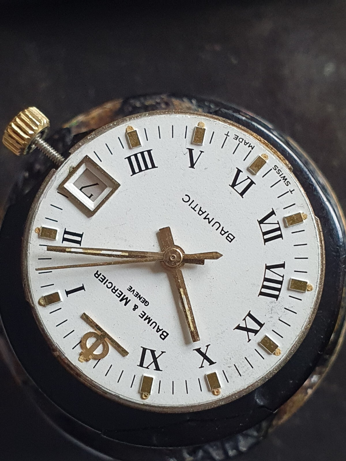 Movimento automatico Baume & Mercier originale Cal. BM 860