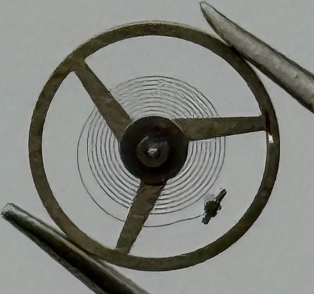 ST 69-21 Balance Wheel Complete And Spring Renata Watch Movement Parts NOS