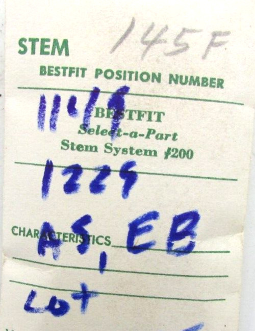 WINDING STEM AS EB 1145 1229 WATCH PARTS P&R PARTS OR REPAIR 9ct LOT W59