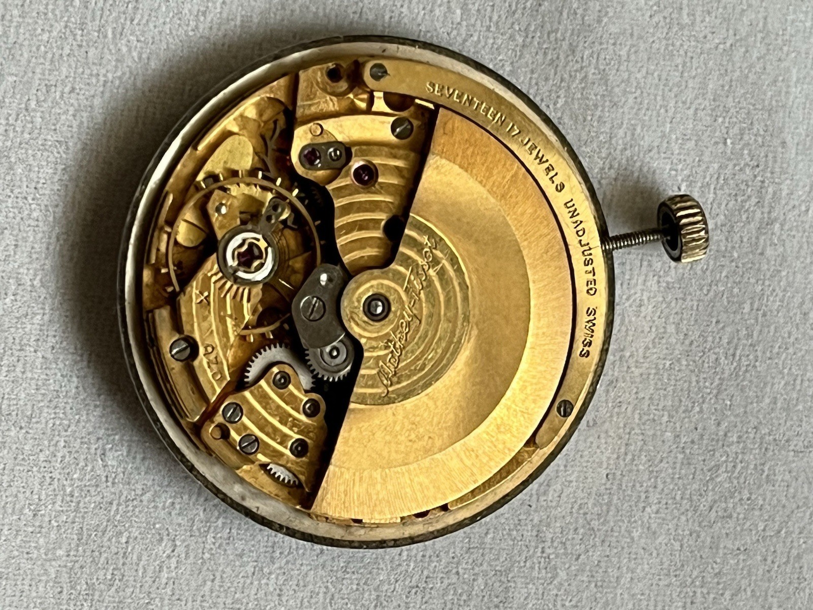 Mathey Tissot 710 Automatic Movement