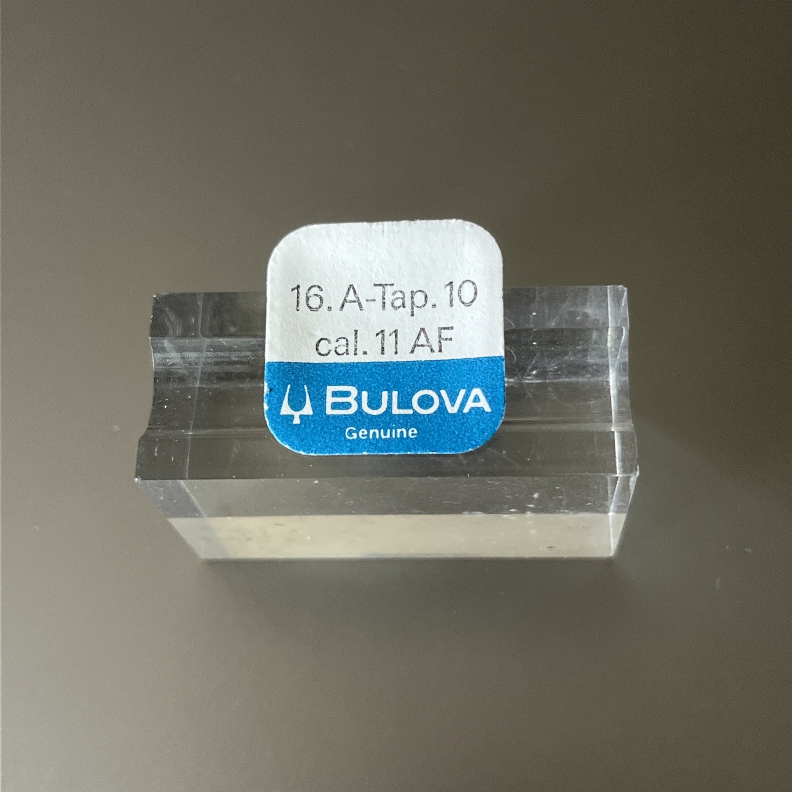 Bulova Watch Part Stem 16A 16 A – Tap. 10 cal. 11AF Genuine Sealed