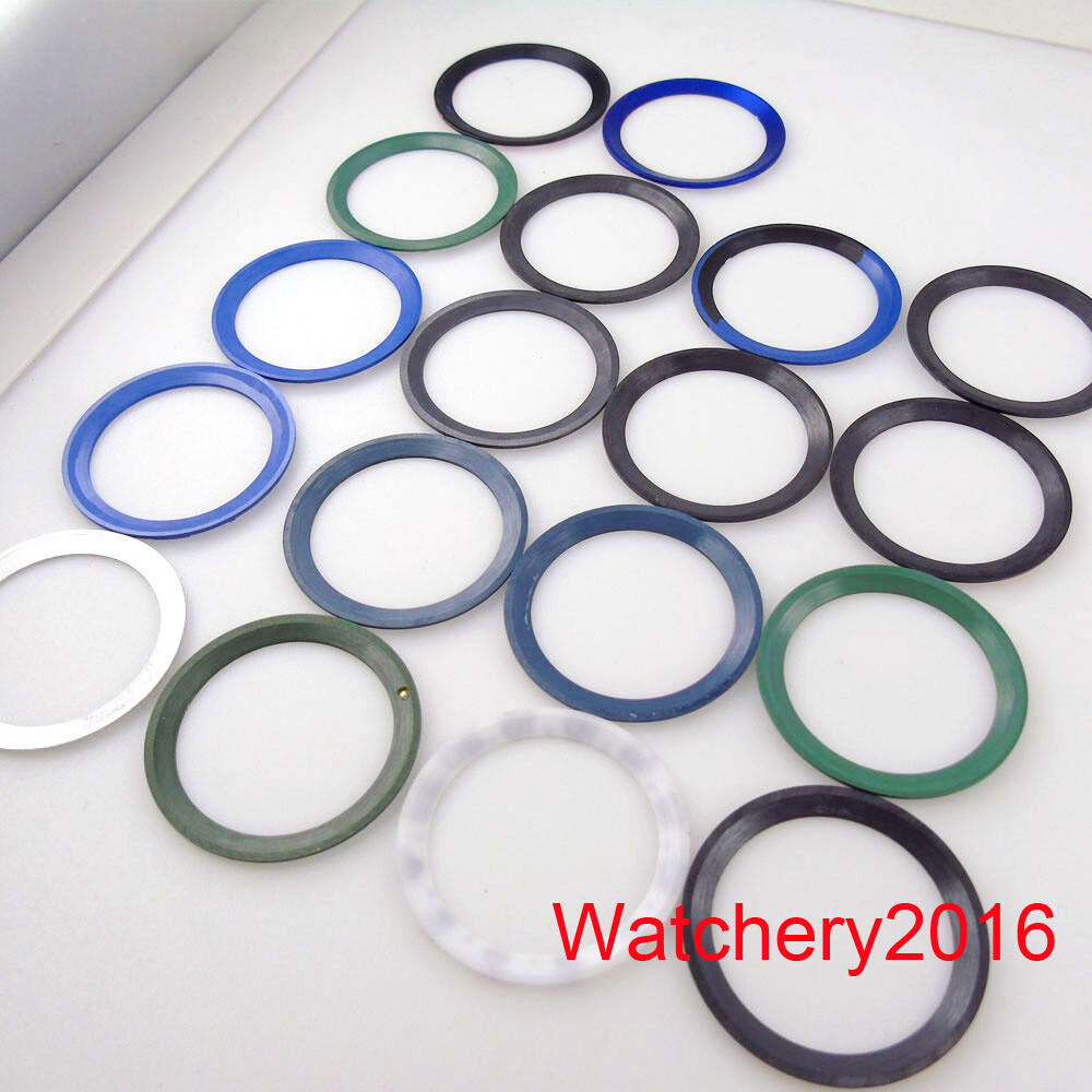 High Quality Parts 39.8mm*31.6mm Bezel Insert Fit 43mm SEA Men Watch Accessories