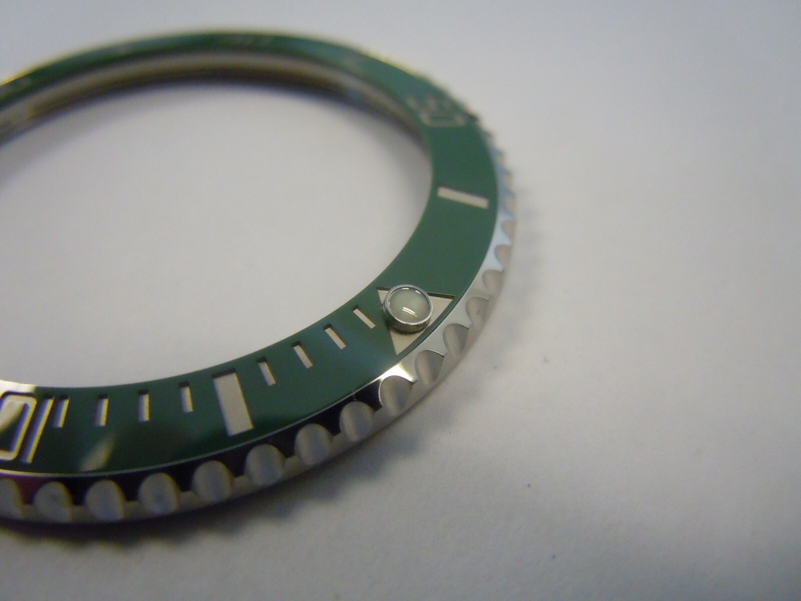 Stainless Steel Bezel for Rolex Submariner 116610LV Green Ceramic Insert