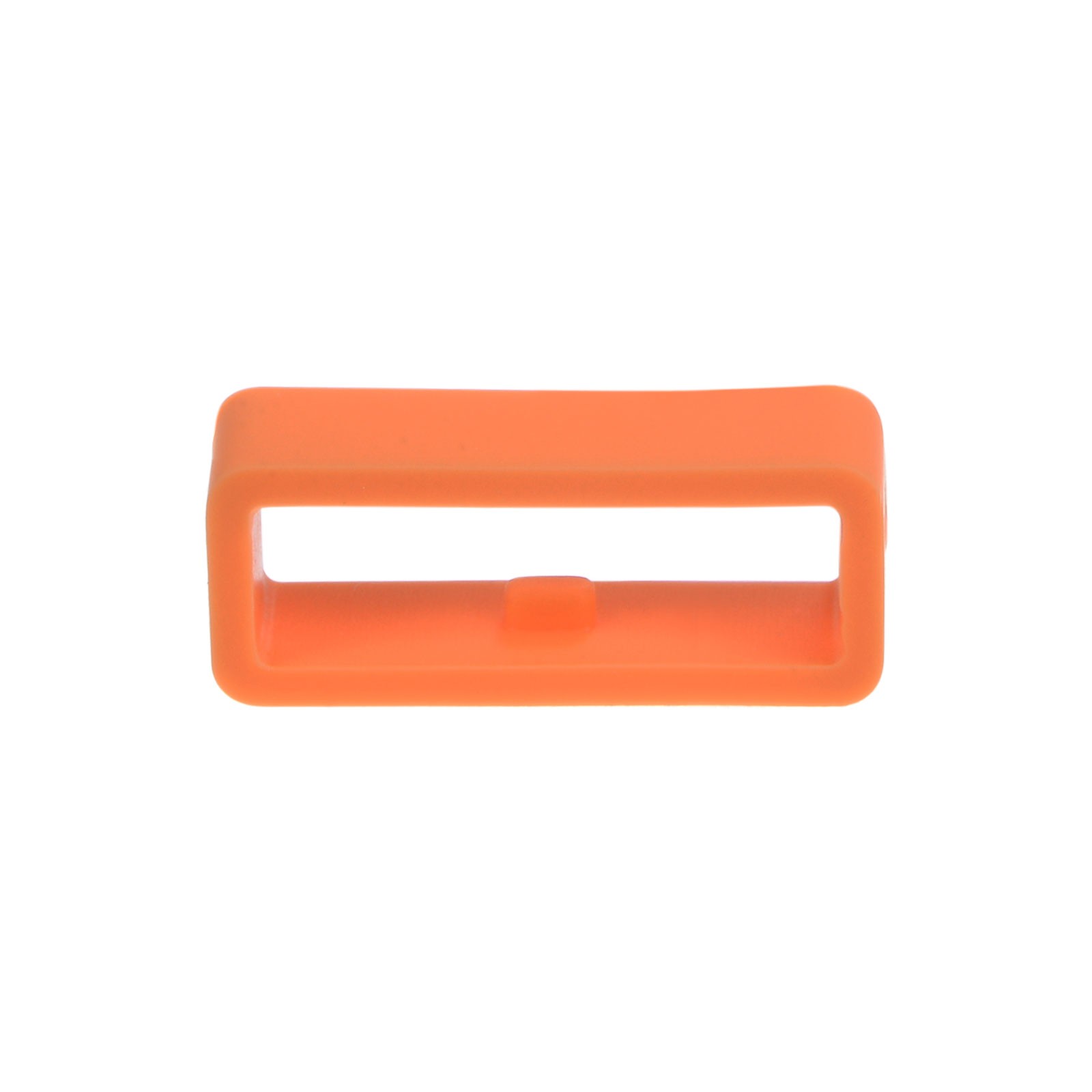6pcs watch strap circle fixing circle 18mm rubber, orange