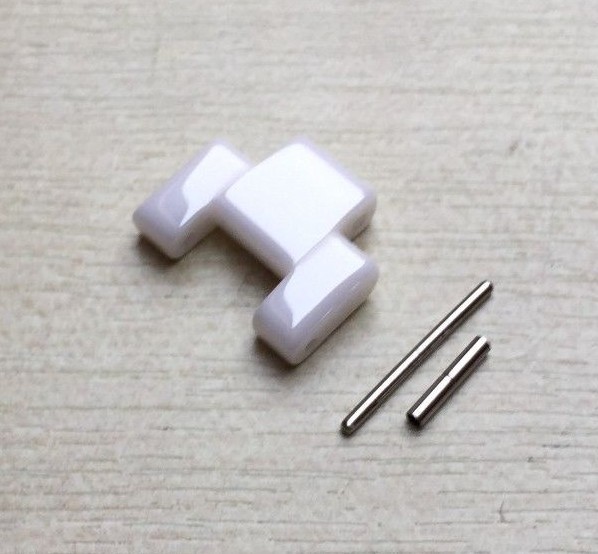 White Ceramic LINK Fits Emporio Armani AR1404/AR1405/AR1417/AR1418/AR1409 strap