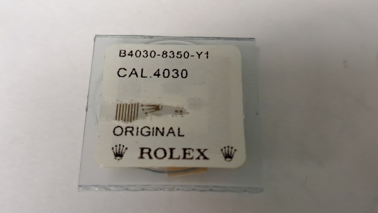 original Rolex 4030 8350 Spring For Hammer new/Sealed for watch repair