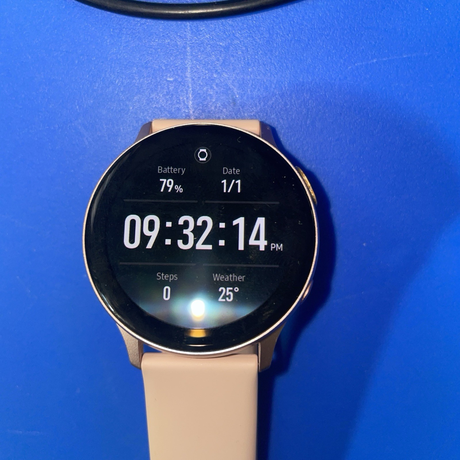 Samsung Galaxy Watch Active 2 Pink and Charger Size S/M – Works
