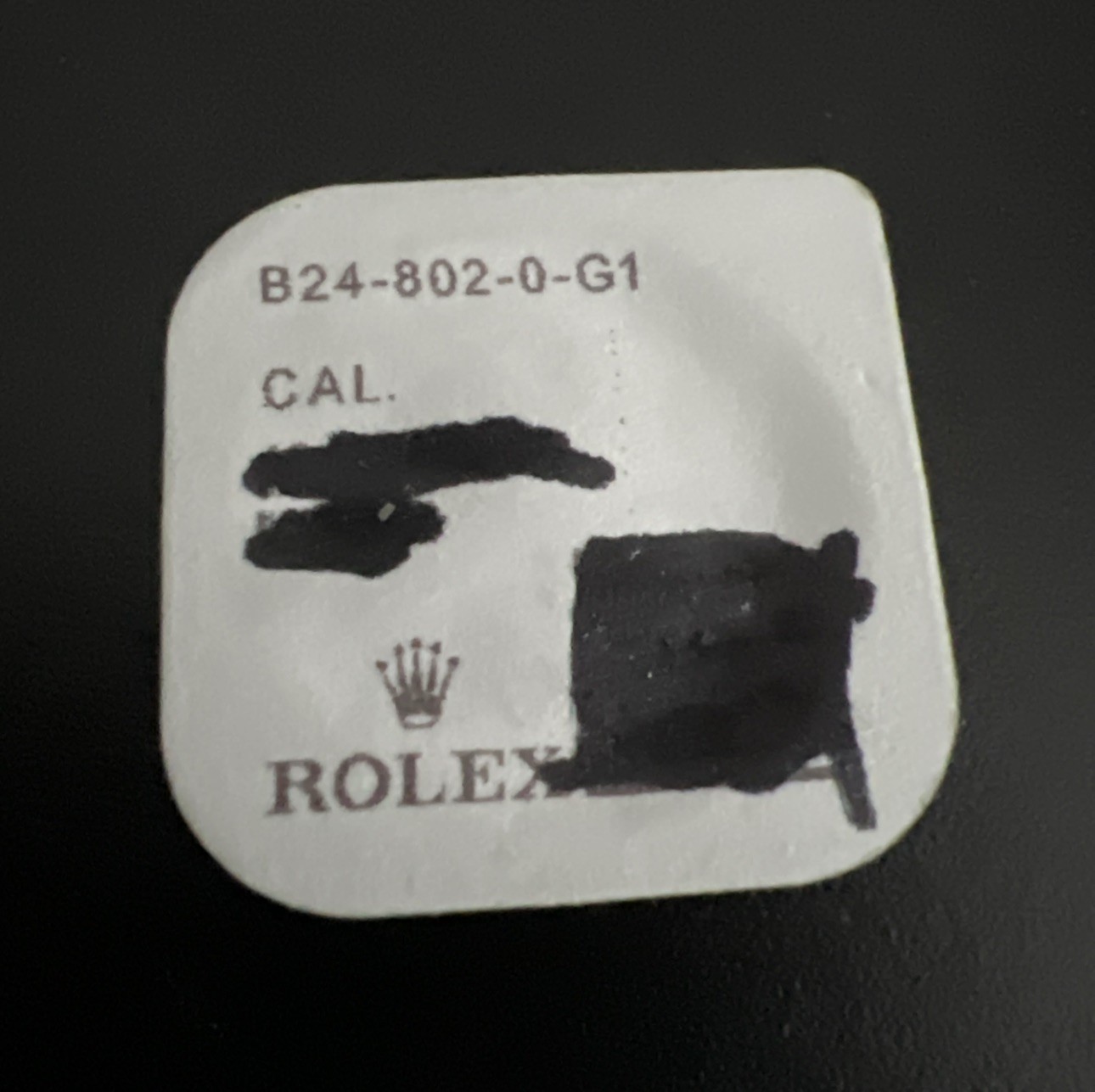 Rolex 116660 126660 Crown 24-802-0Authentic Original ST New Sealed