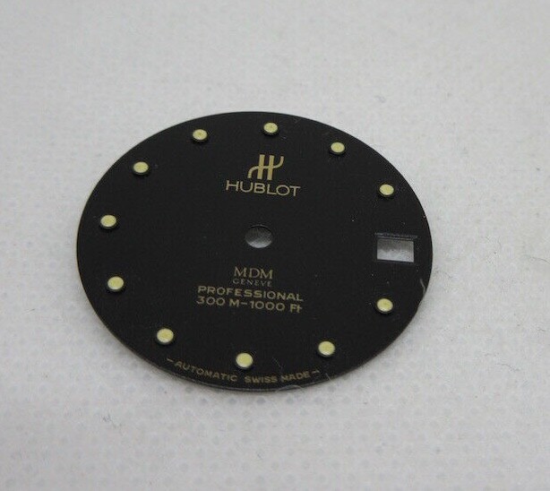 New Hublot Dial 26mm Black MDM OEM Genuine