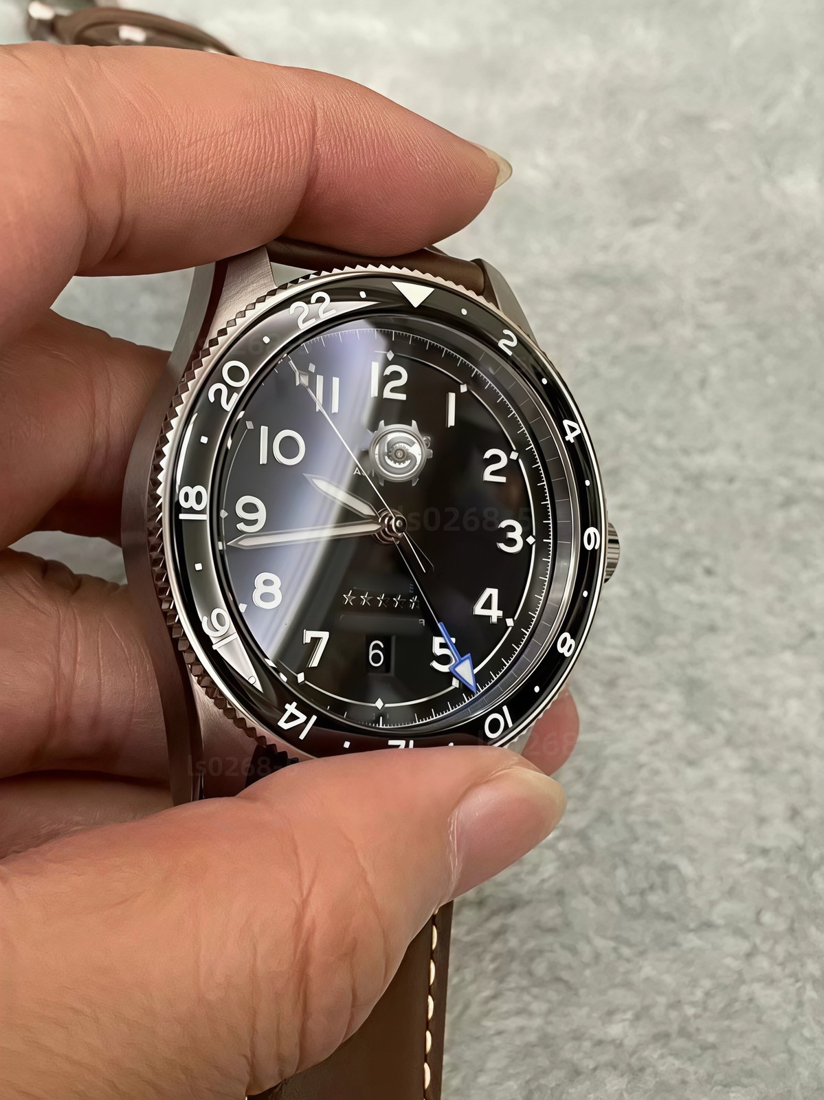 For DIY 42mm case NH34 GMT, stainless steel/gold set -offers welcome