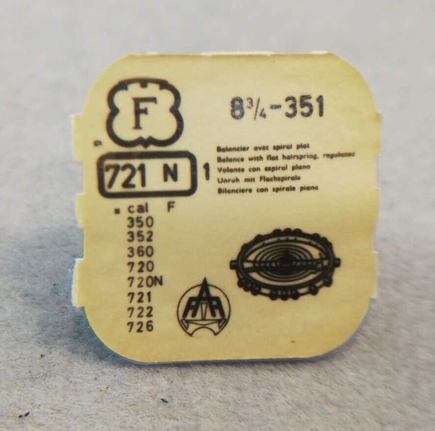 Felsa balance complete 721 (Many Calibers)