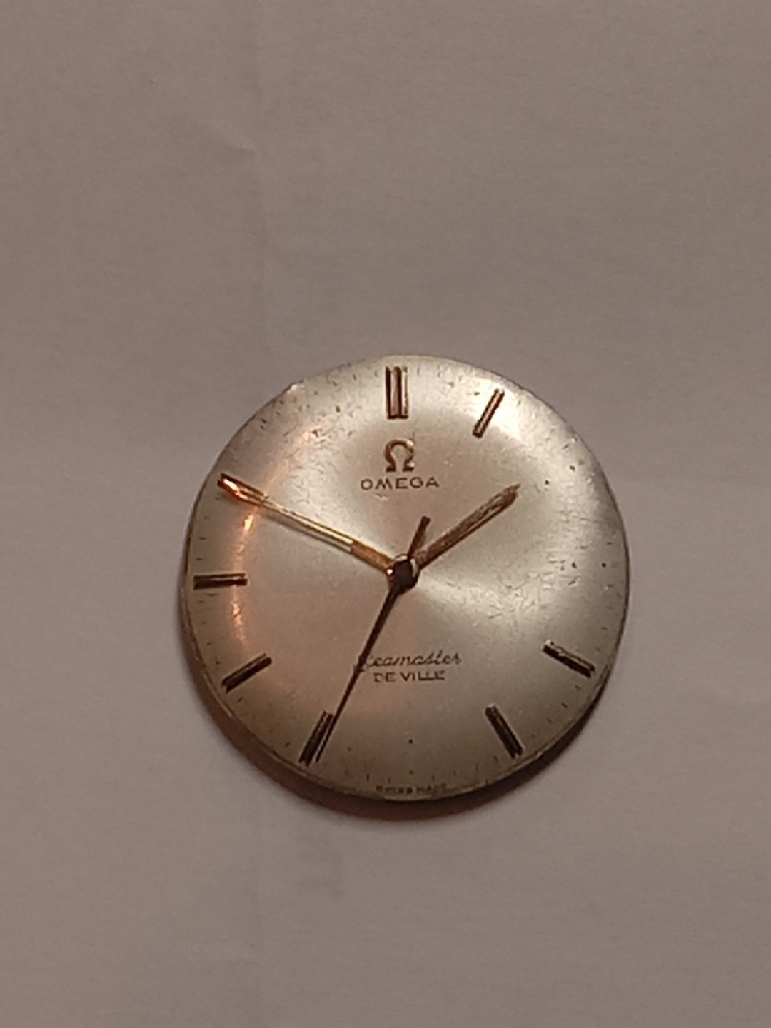 Omega Seawater De Ville Cal 600 Watch Movement 17 Jevels Mens Manual