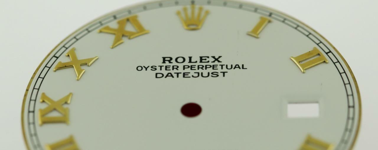 Original Men’s Rolex Datejust 41 126333 126303 Gloss White Roman Dial 2/T #K5