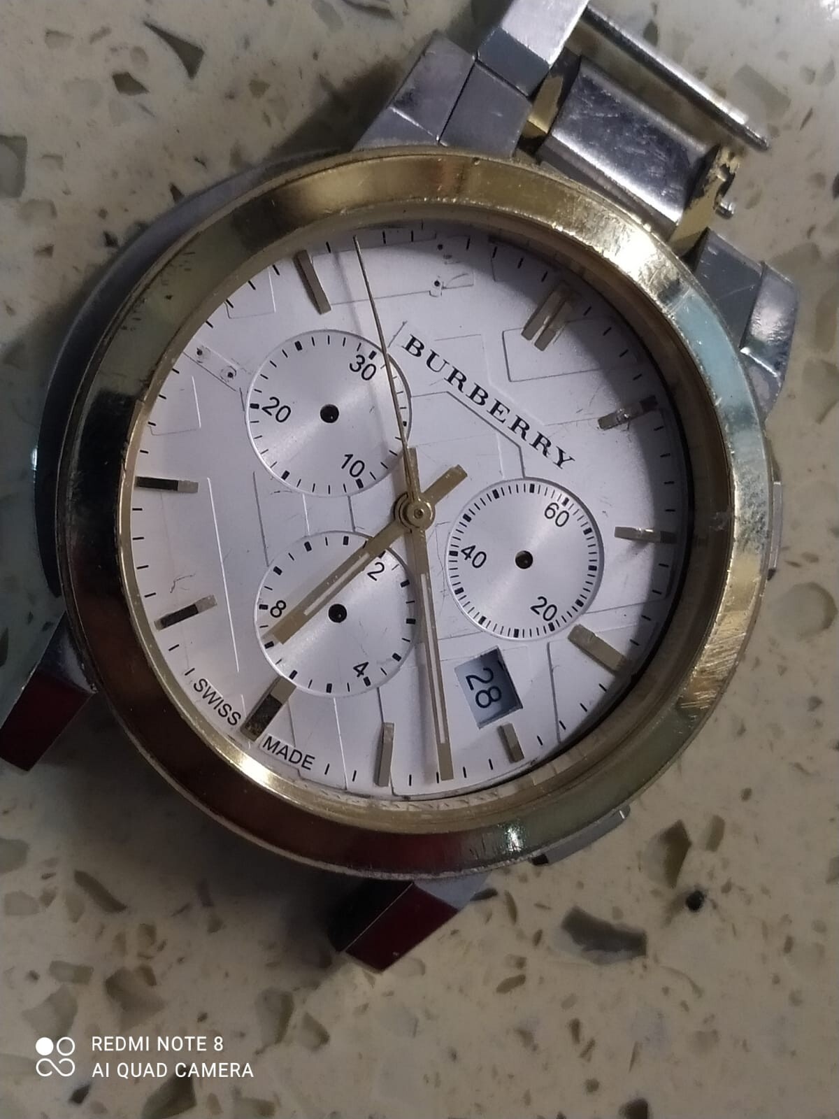 Burberry REF. BU9751 Watch Working For Parts Used