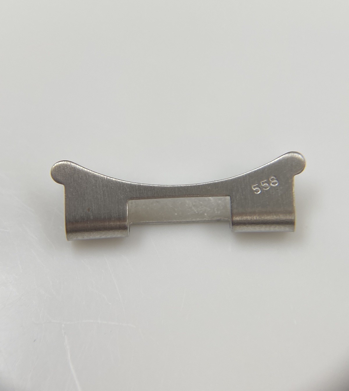 Genuine Rolex 558 20mm Stainless Steel Oyster End Link for Bracelet 78360 78790