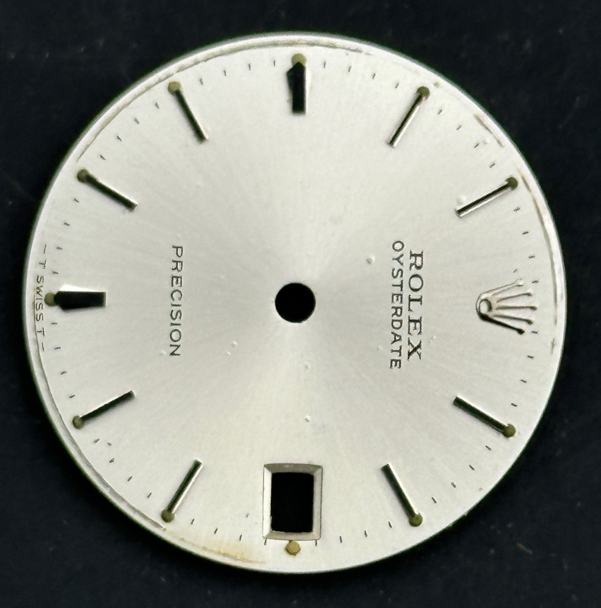 Vintage Rolex Oysterdate Watch Dial For 6466