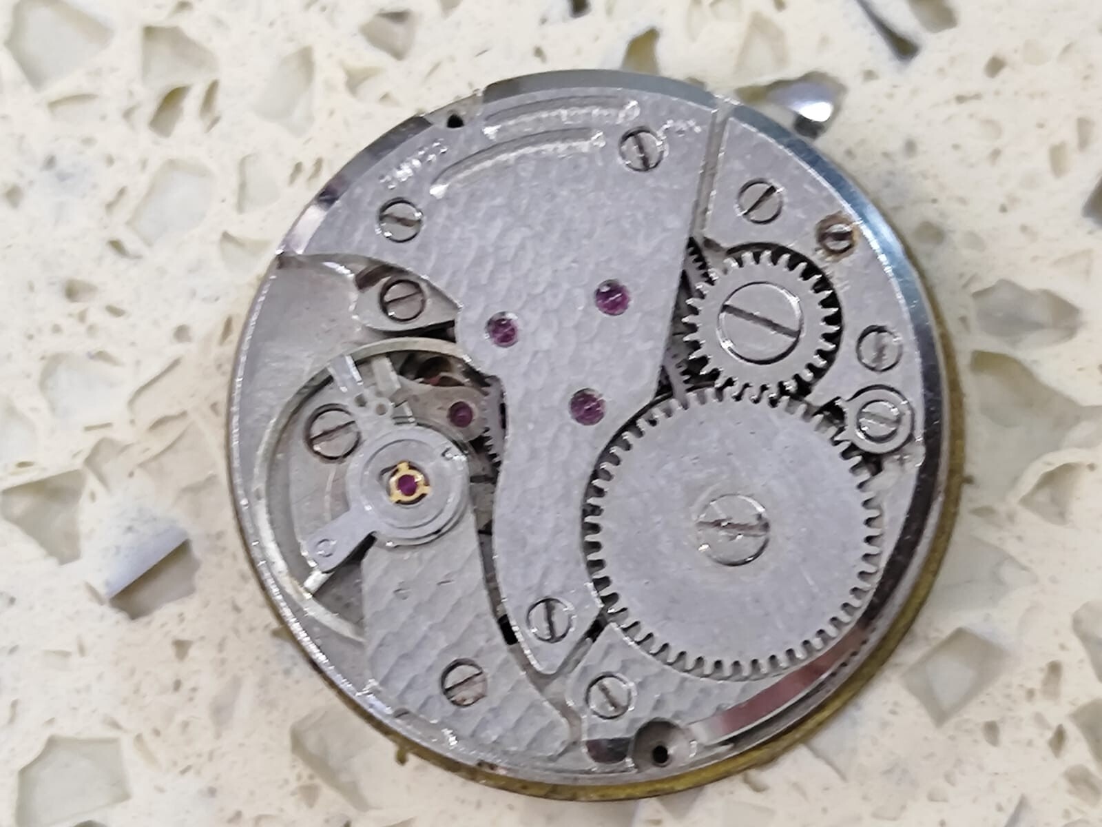 Perlant Swiss Movement Diver Black Dial Cal FHF 96-4 Not Work Good balance –