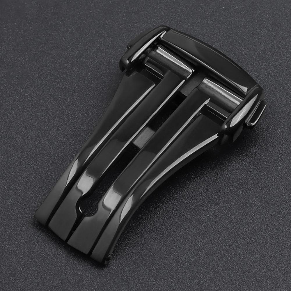 New Folding Deployment Clasp Stainless Steel 16 18 20mm Strap Buckle for Omega