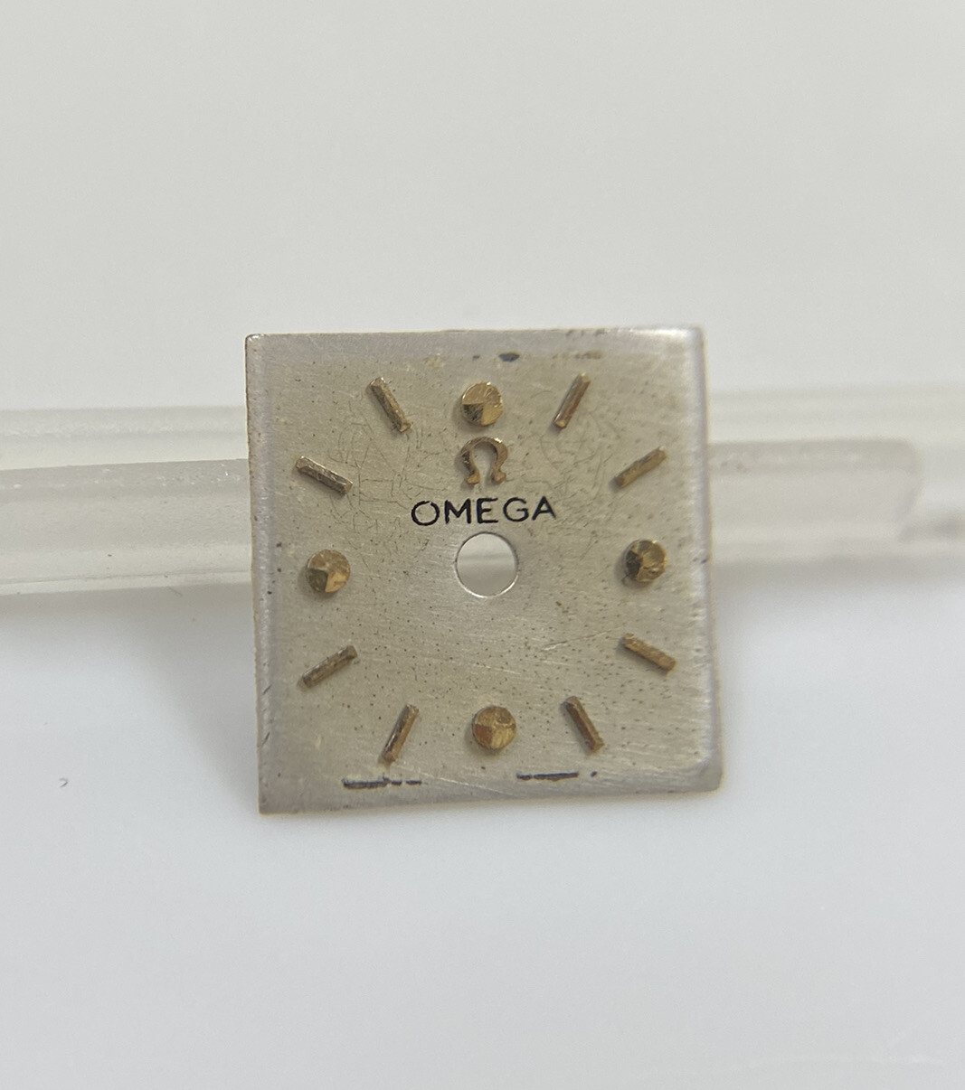 Original Vintage Omega Caliber 244 Silver 12.3mm Dial