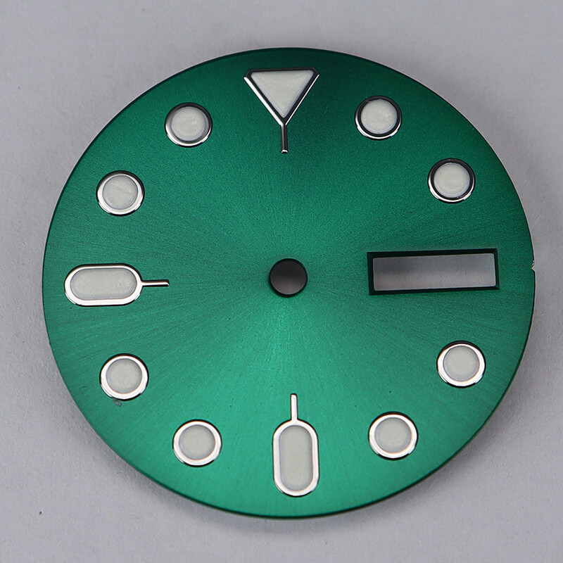 28.5mm Watch dial parts Modifying Seiko SKX007 Diver Mod Week, calendar For NH36
