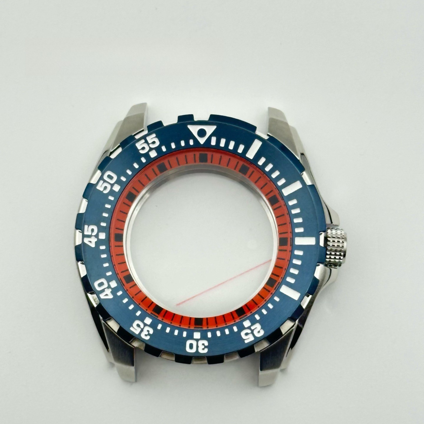 DIY 5ATM 45.5mm Steel Watch Case For Seiko NH35 NH36 NH38 Movement 28.5mm Dial
