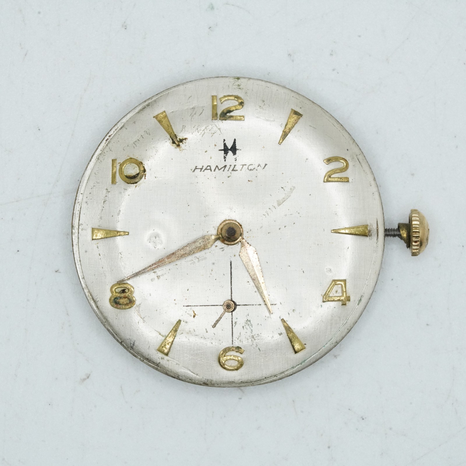 Vintage Hamilton Cal. 686 17-Jewel Manual Wind Movement & Dial – Parts/Repair