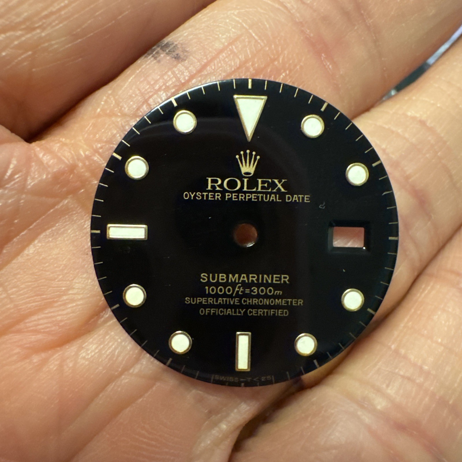 Original Rare Rolex Oyster Submariner 16618 16613 dial excellent condition (S1)