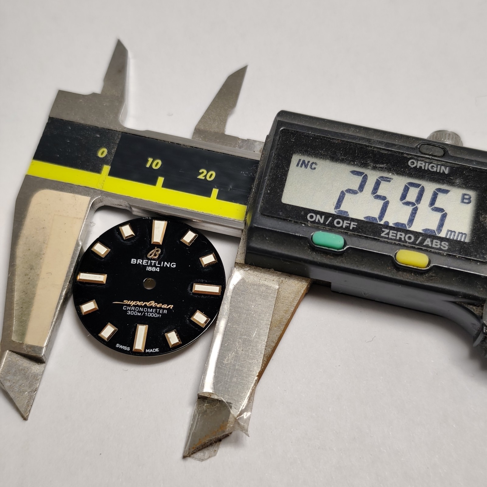 26 mm Breitling Watch Dail Swiss Made, PARTs Part REPAIRS #Y2
