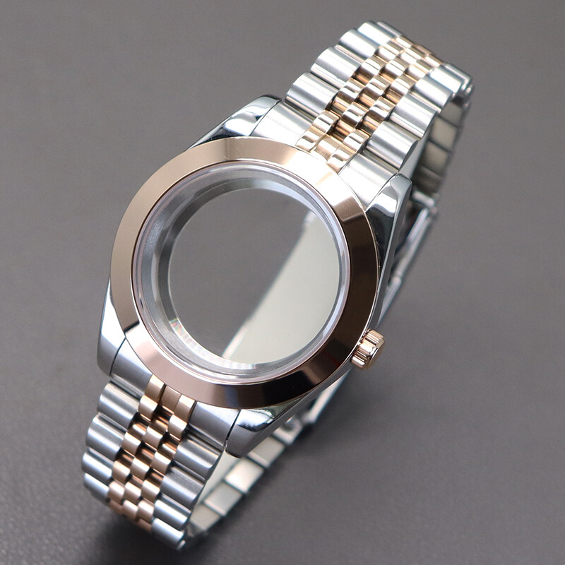 36mm/40mm steel Watch Case nh35 Jubilee Bracelet For nh36 38 Miyota8215 Movement