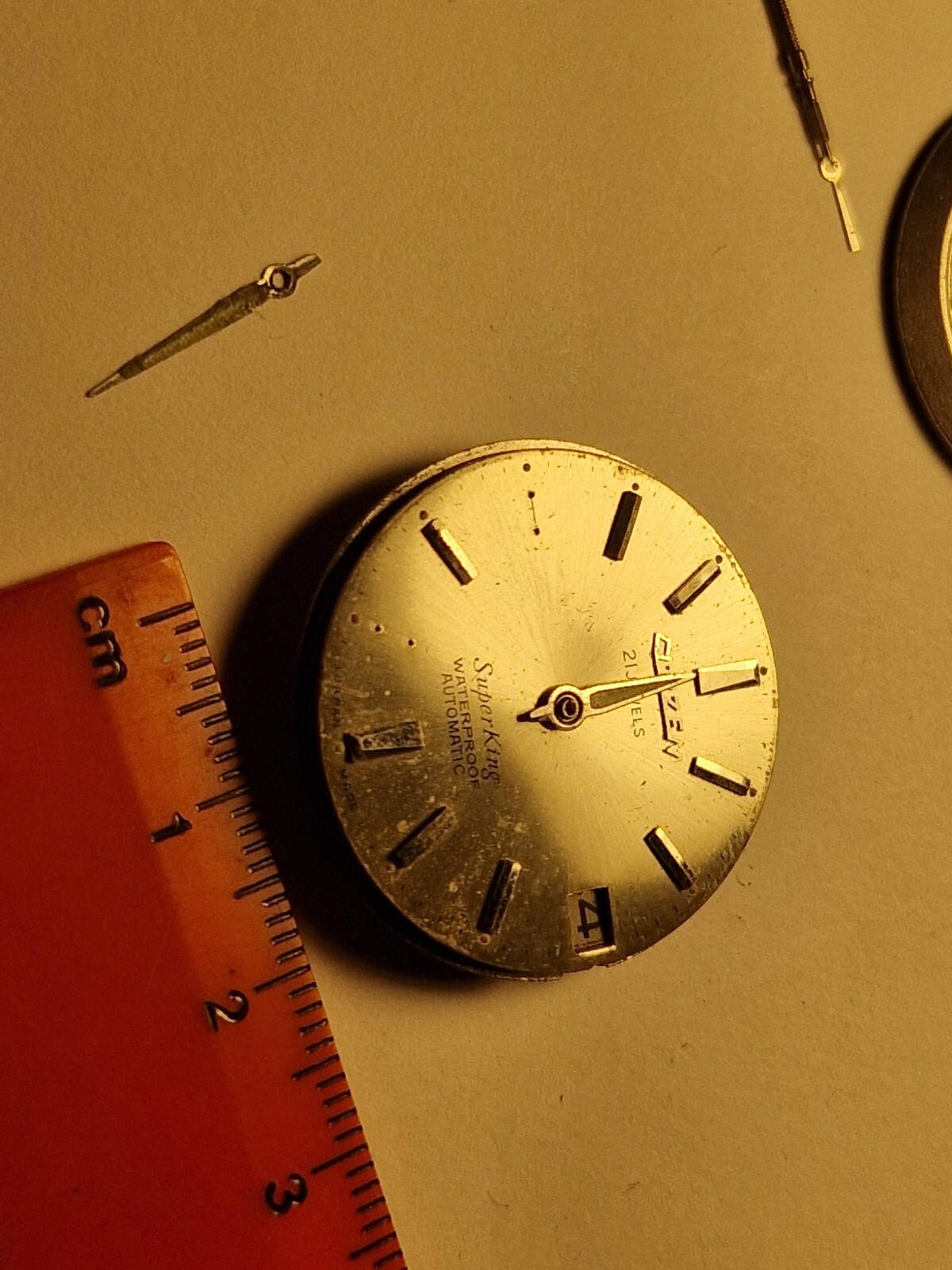 Citizen Super King superb watch movement 1121 includes dial as Project