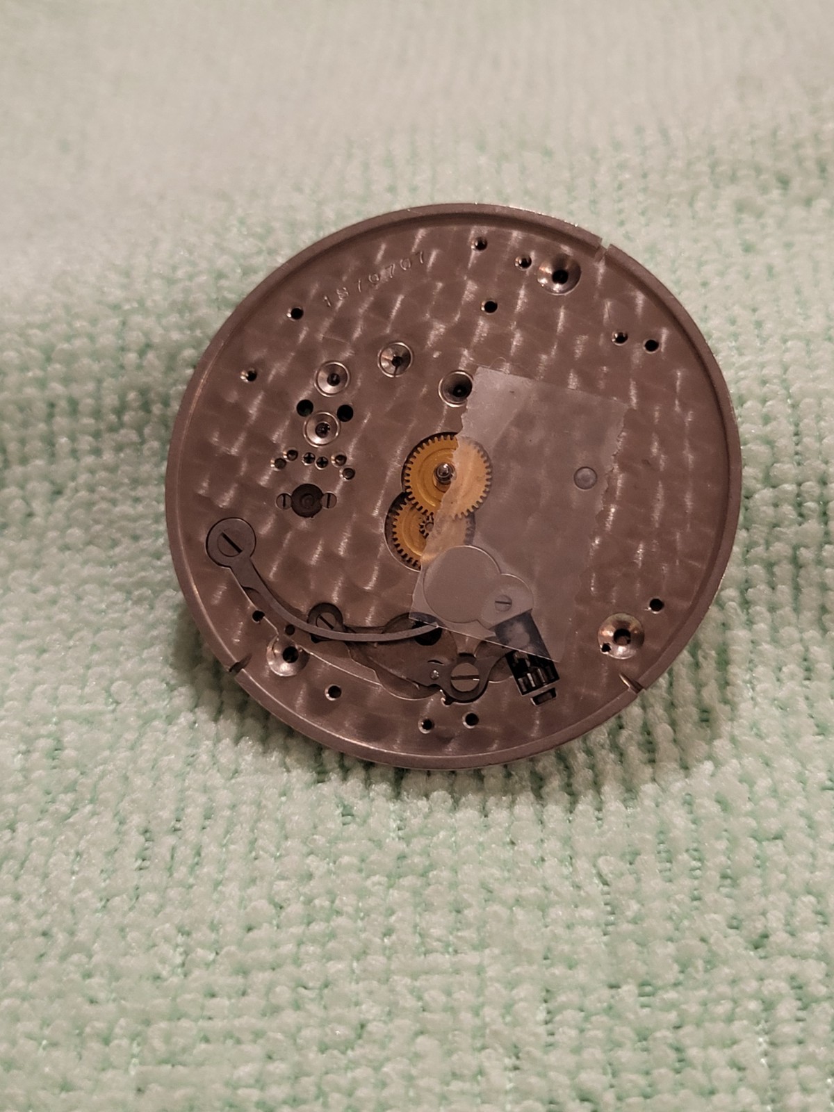 Antique 1923 Hamilton 17J Pocket Watch Movement Grade 910 914