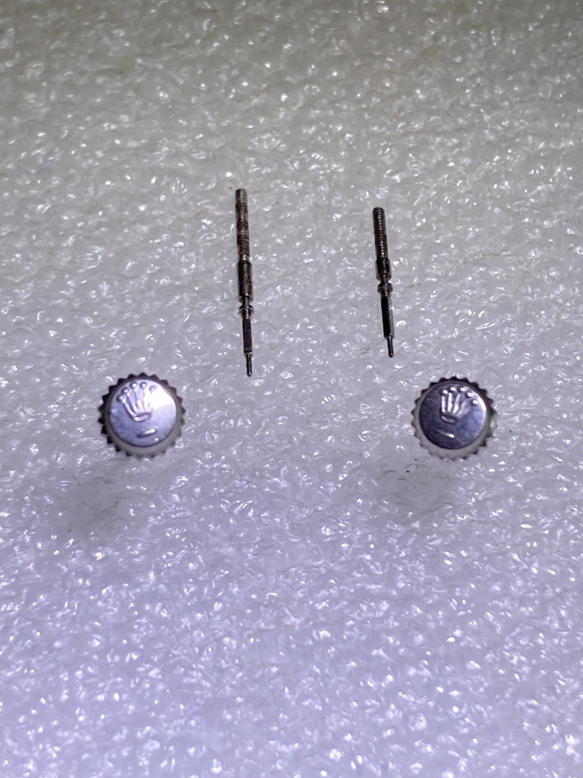 Genuine Rolex Stems & Crowns Pre-Owned 4 pieces