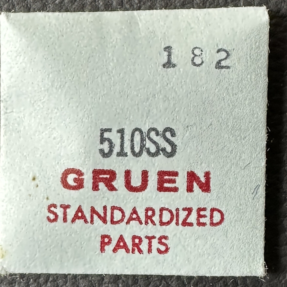 GENuINE GRUEN EB182 CAL510SS BARREL AND CAP JEWELER WATCH REPAIR PART NOS WP6