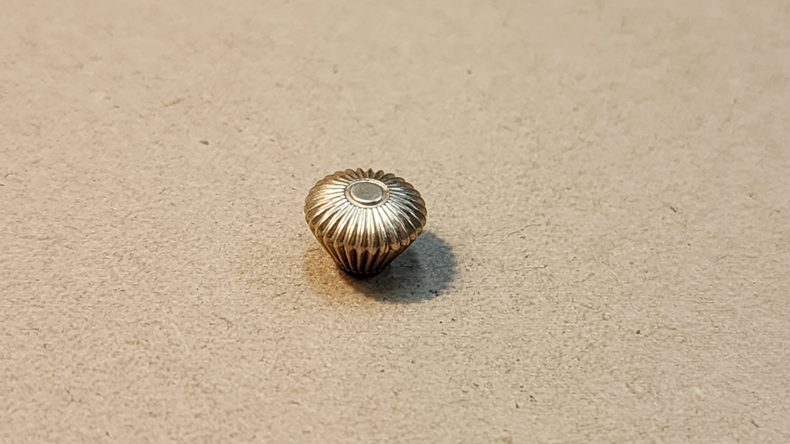 Fancy Vintage NOS Pocket Watch 1.4mm Thread Yellow Crown-8.82mm Diameter