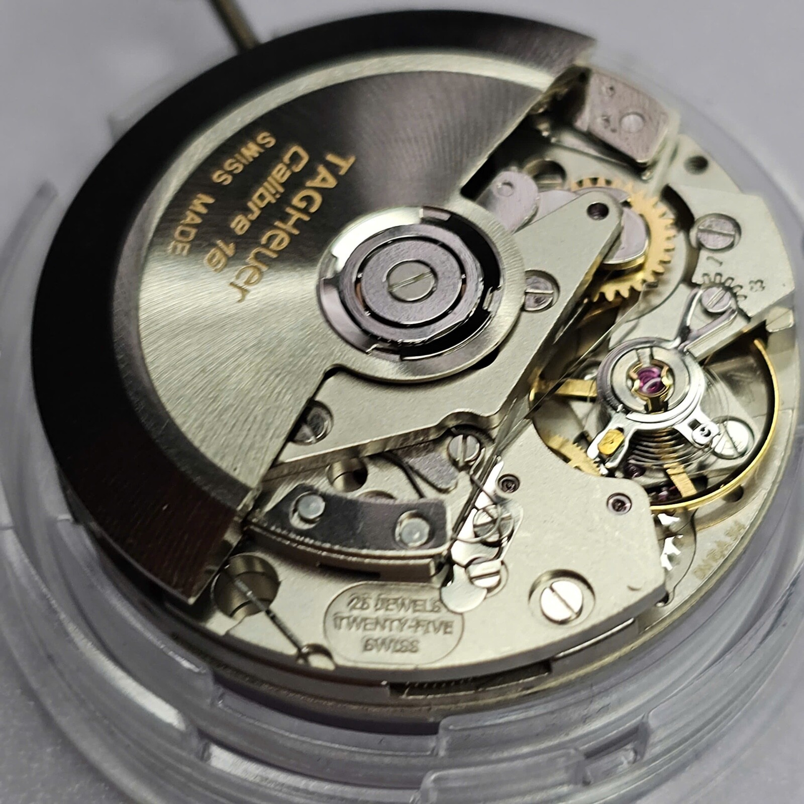 SW500 , ETA 7750 Valjoux 7750 Comp., TAG Heuer Calibre 16 Chronograph Movement