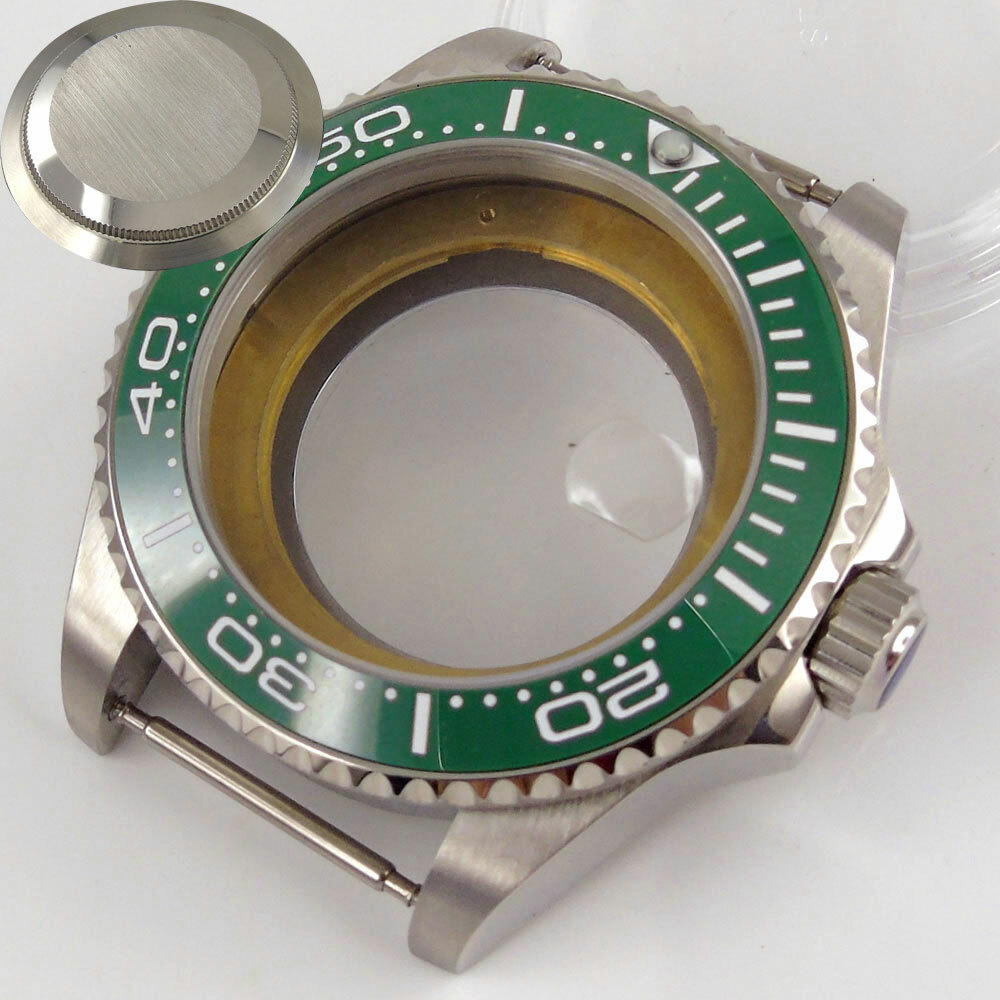 Watch Case 43mm Fit NH35 NH36 Miyota8215 DG2813 ETA2824 PT5000 Sapphire Crystal