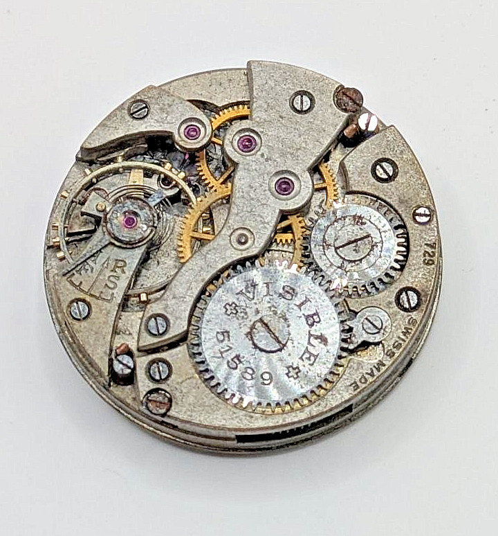 Cal 729 FHF 51589 Visible Manual Wind Movement Swiss 27.1mm