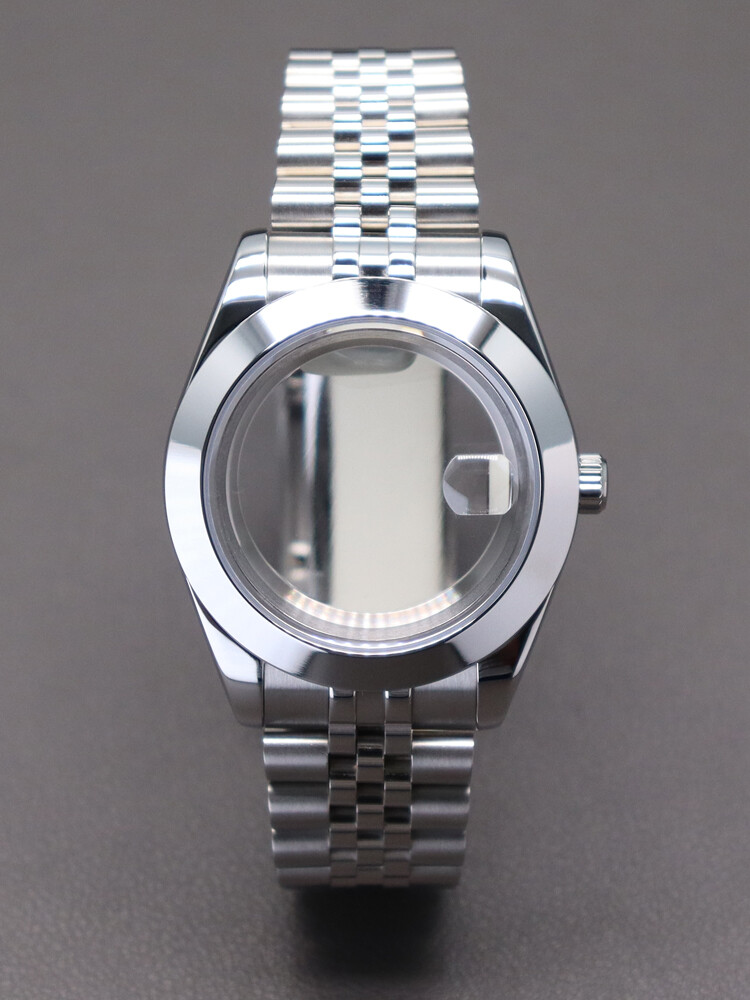 36mm 39mm Explorer Watch Case Jubilee Strap 316L Stainless For Seiko NH35 Nh34