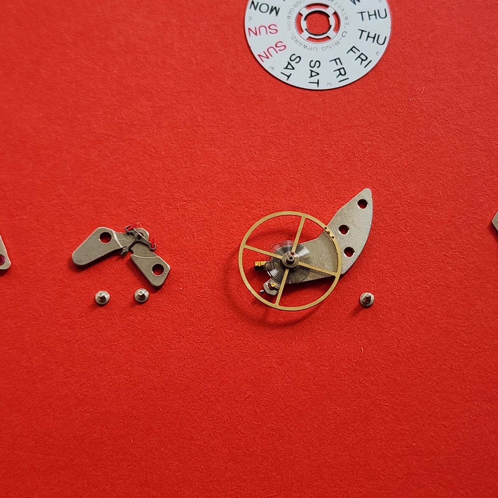 Seiko 6109 Automatic Parts Balance Rotor Crown Hands Blue Dial Watch 6109-8029