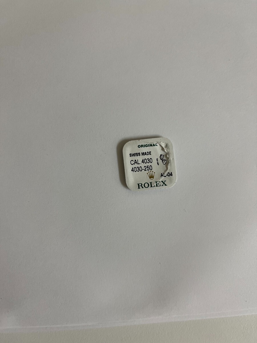 Rolex Daytona Caliber 4030-250 Setting Wheel Genuine New factory open Package