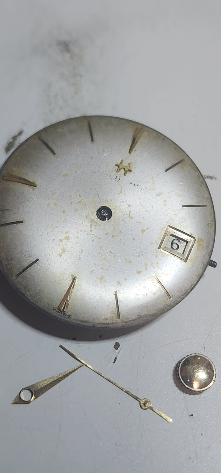 A. Huguenin & Sons Hamilton Swiss Watch Movement And More Parts or Repair
