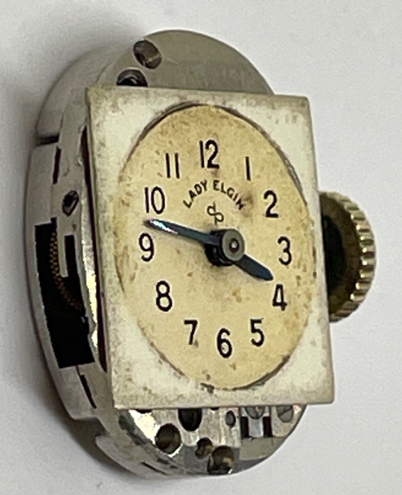 LADY ELGIN 650 MOVEMENT 19 Jewels 4 Adjustments Runs