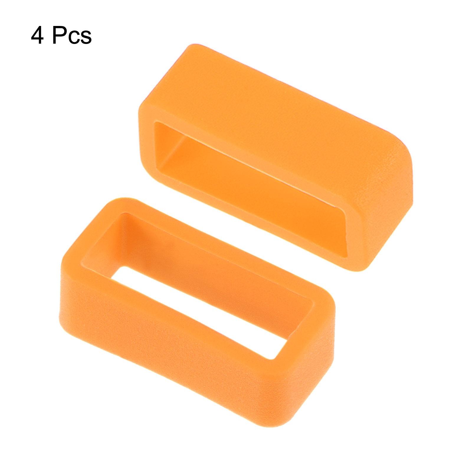 Watch strap Slots strap, for 16mm watch strap, orange 4pcs