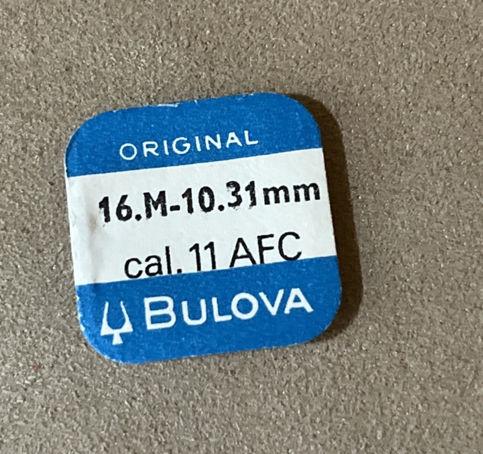 Bulova Watch Part Male Winding Stem #16M 10.31mm 11AFC Original Swiss Made