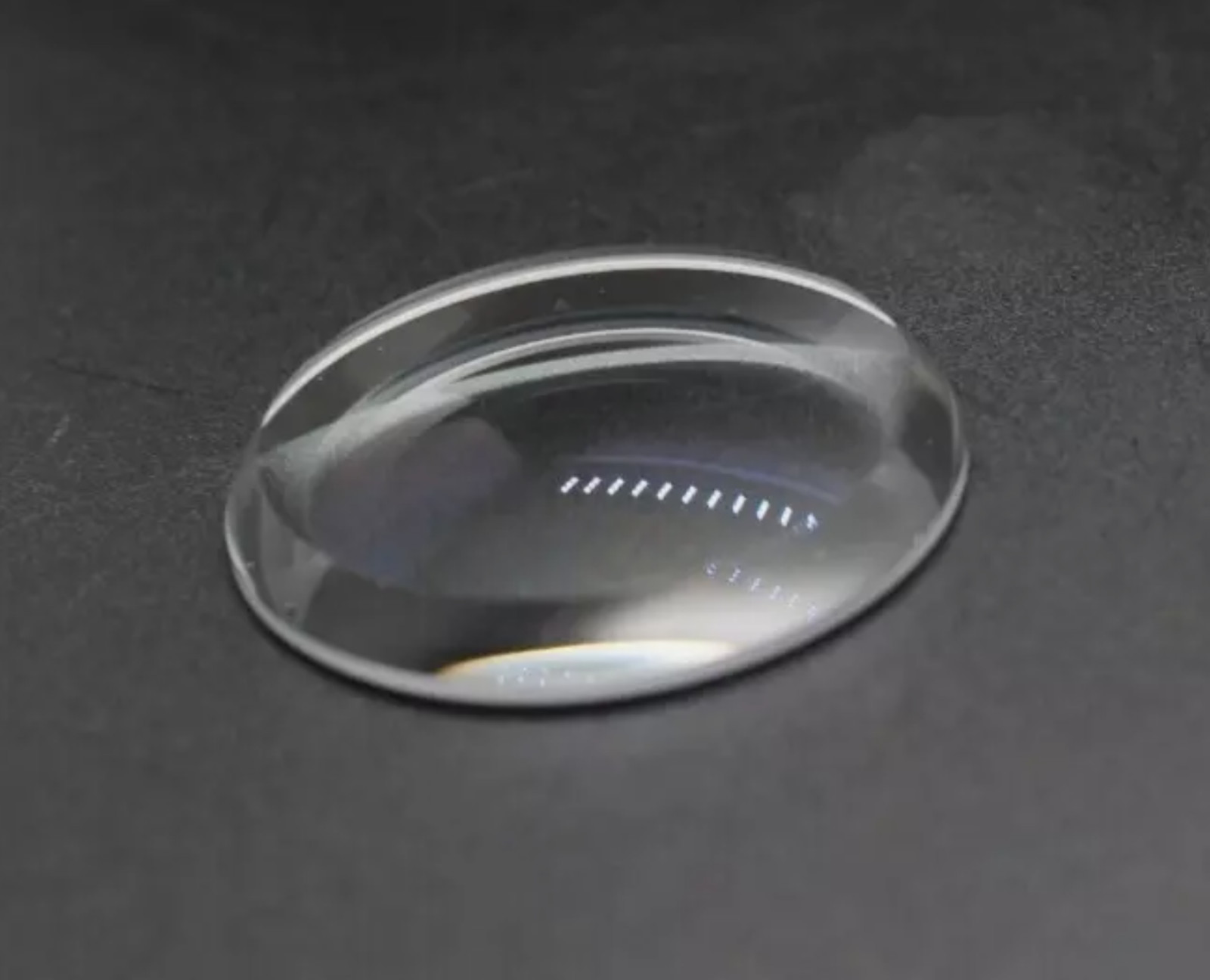 Glass Crystal Seiko Blue AR High Dome Mineral Flat Top 6105-8110 6105-8119