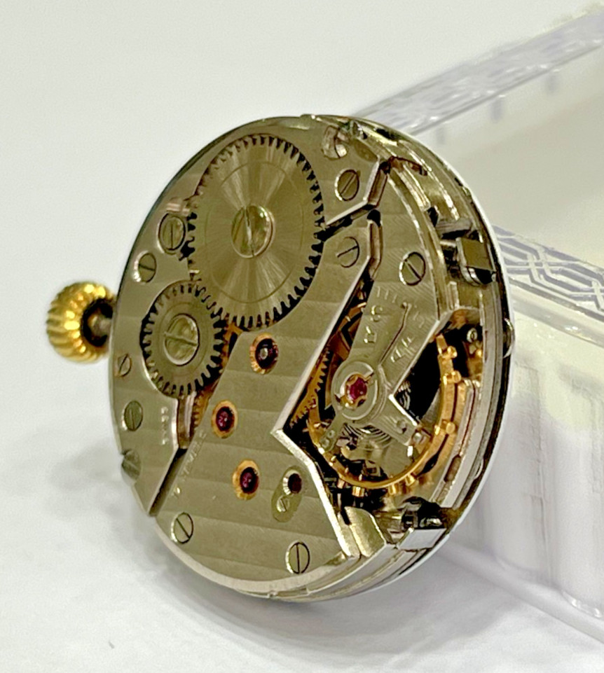 Triple Date Moonphase Dial & Movement Manual Chronograph Lucien Rochat Swiss