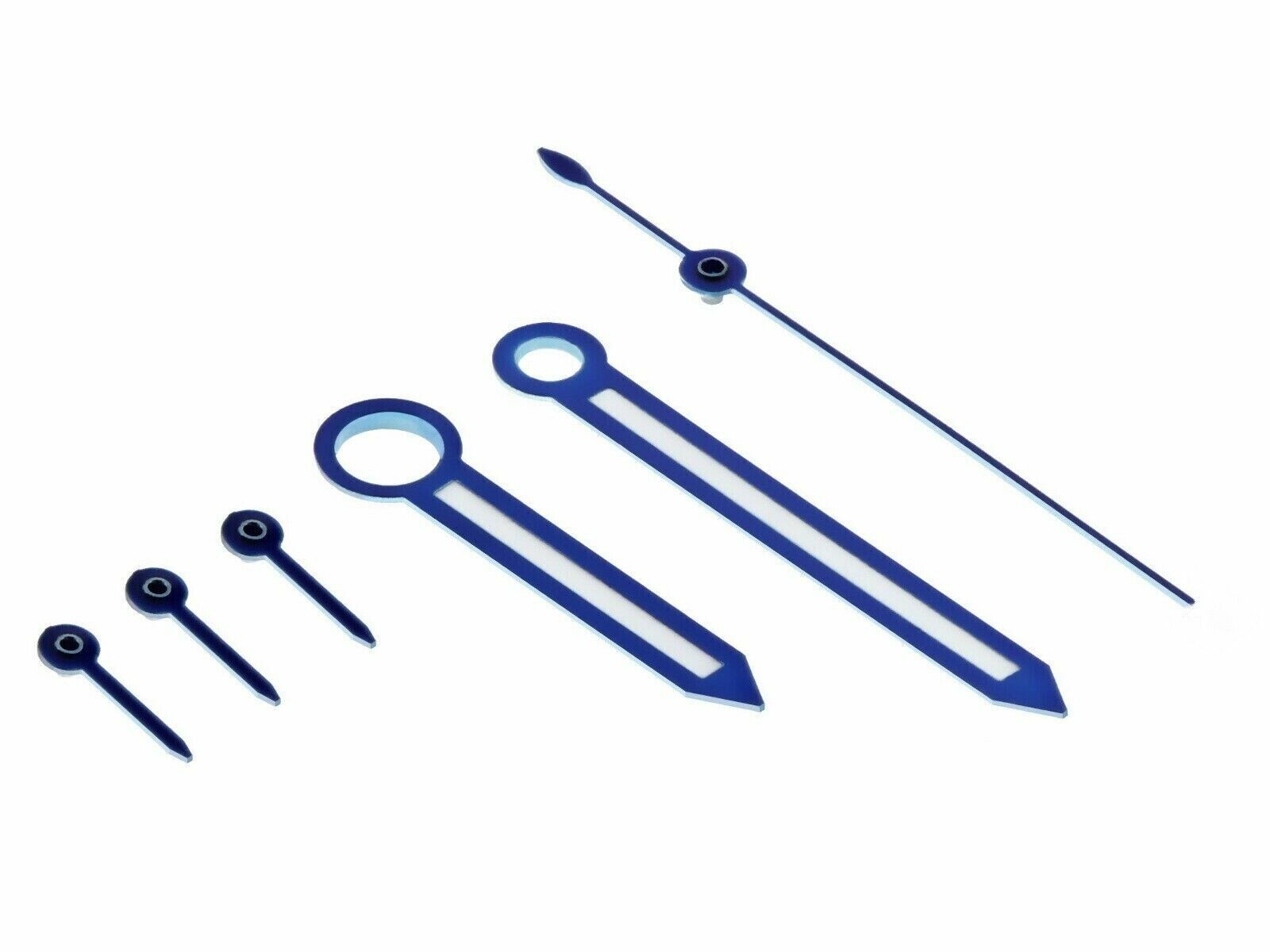 Blue Replacement Watch Hands For Breitling Navitimer 81610 13019 Valjoux 7750