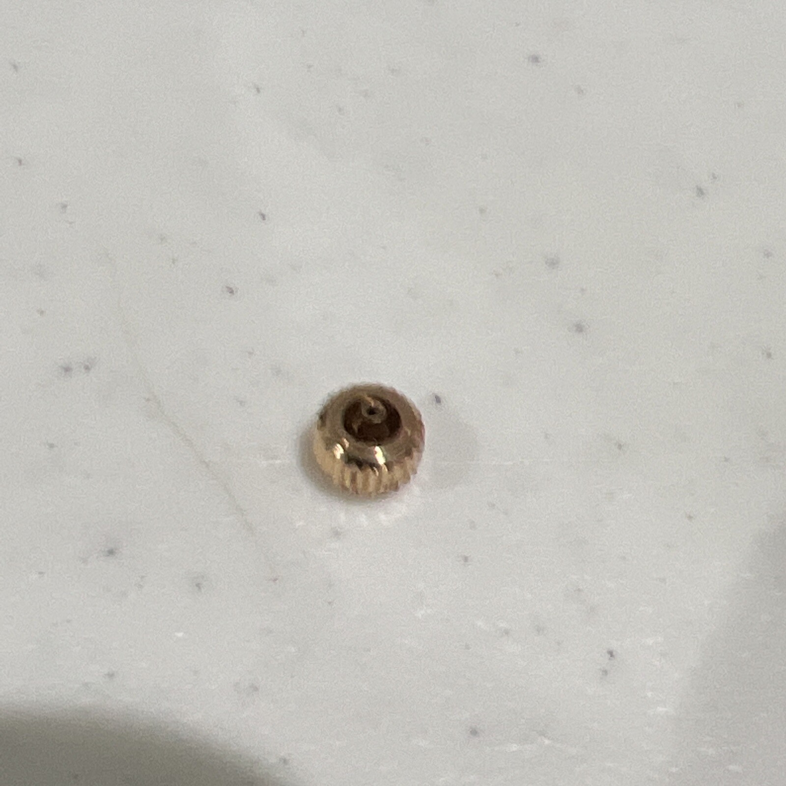 IWC Screw Crown 18K Rose Gold 6mm Authentic Original